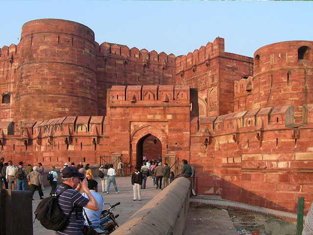 Jahresschluss 2019 010 Rotes Fort in AGRA