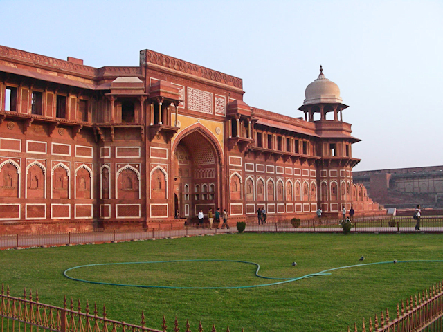 Jahresschluss 2019 011 Rotes Fort in AGRA