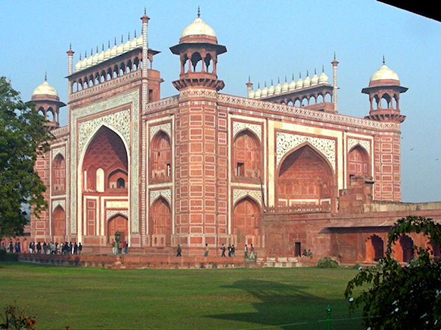 Jahresschluss 2019 012 Taj Mahal in AGRA